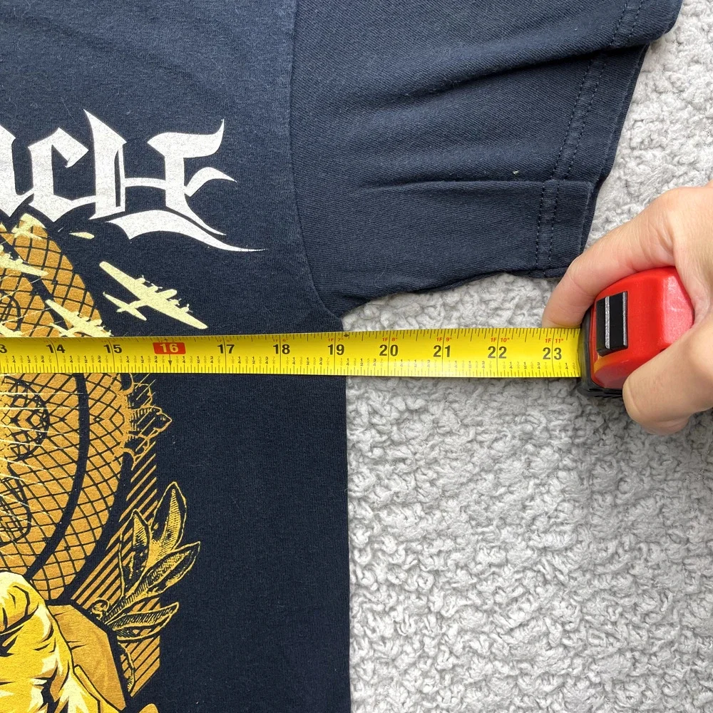 Five Finger Death Punch Shirt Mens Size Medium War is the Answer Tour 2010 Y2K - Picture 4 of 8